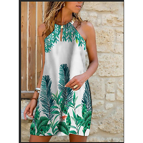 Women's A Line Dress Short Mini Dress Green Sleeveless Floral Summer Casual 2021 S M L XL 2XL 3XL
Women's A Line Dress Short Mini Dress Green Sleeveless Floral Summer Casual 2021 S M L XL 2XL 3XL