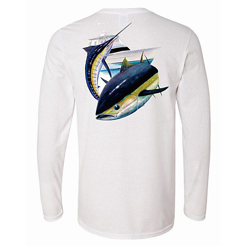 CAWANFLY Men's Fishing Shirt Outdoor Long Sleeve Quick Dry Breathable Top Autumn / Fall Spring Sports & Outdoor Athleisure Fishing White / Micro-elastic
CAWANFLY Men's Fishing Shirt Outdoor Long Sleeve Quick Dry Breathable Top Autumn / Fall Spring Sports & Outdoor Athleisure Fishing White / Micro-elastic