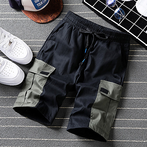 Men's Casual / Sporty Cargo Shorts Chinos Shorts Pants Pattern Patchwork ArmyGreen Khaki Black
Men's Casual / Sporty Cargo Shorts Chinos Shorts Pants Pattern Patchwork ArmyGreen Khaki Black