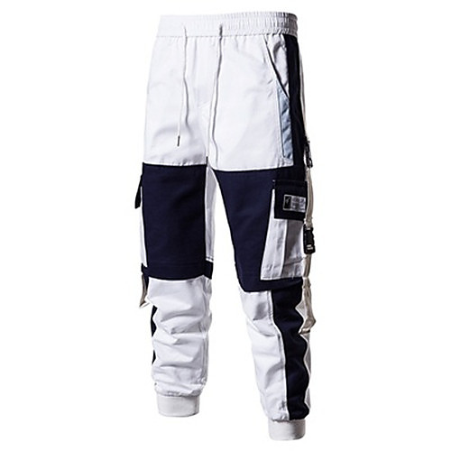 Men's Casual Casual Daily Pants Tactical Cargo Pants Patchwork Full Length White Black
Men's Casual Casual Daily Pants Tactical Cargo Pants Patchwork Full Length White Black