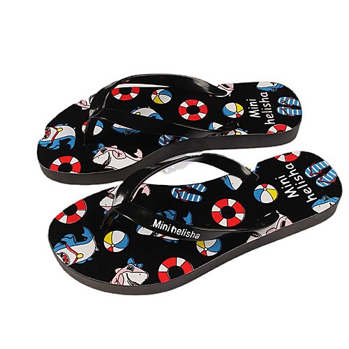 Women's Slippers & Flip-Flops Flat Heel Open Toe Daily Home PVC Anime Solid Colored Purple Blue Pink
Women's Slippers & Flip-Flops Flat Heel Open Toe Daily Home PVC Anime Solid Colored Purple Blue Pink