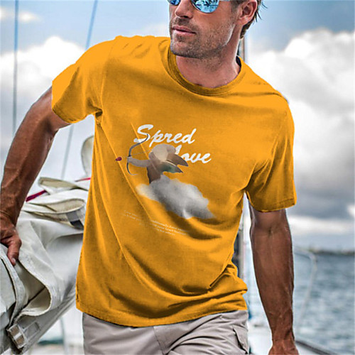 Men's Unisex Tee T shirt Shirt Hot Stamping Graphic Prints Clouds Letter Short Sleeve Casual Tops Cotton Basic Fashion Designer Big and Tall Blue Yellow Blushing Pink
Men's Unisex Tee T shirt Shirt Hot Stamping Graphic Prints Clouds Letter Short Sleeve Casual Tops Cotton Basic Fashion Designer Big and Tall Blue Yellow Blushing Pink