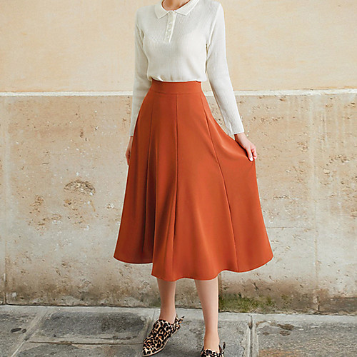 Women's Vacation Casual / Daily Basic Streetwear Capris Skirts Solid Colored Tulle Orange Black Beige
Women's Vacation Casual / Daily Basic Streetwear Capris Skirts Solid Colored Tulle Orange Black Beige