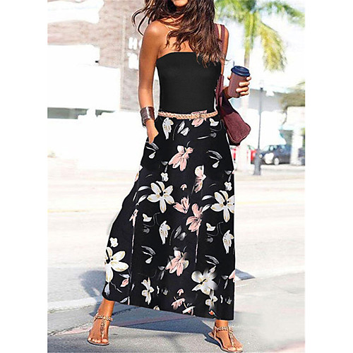 Women's Sundress Maxi long Dress Black and white stripes Yellow Wine Gray Green Black Navy Blue Beige Sleeveless Floral Print Print Summer Strapless Casual Holiday 2021 S M L XL XXL
Women's Sundress Maxi long Dress Black and white stripes Yellow Wine Gray Green Black Navy Blue Beige Sleeveless Floral Print Print Summer Strapless Casual Holiday 2021 S M L XL XXL