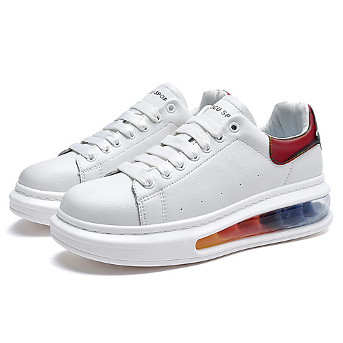 Women's Sneakers White Shoes Flat Heel Round Toe Booties Ankle Boots Daily Home Leather Solid Colored White / Silver Red Black
Women's Sneakers White Shoes Flat Heel Round Toe Booties Ankle Boots Daily Home Leather Solid Colored White / Silver Red Black