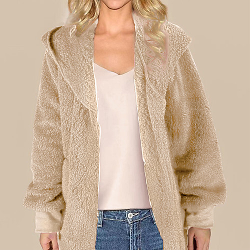 Women's Teddy Coat Daily Wear Fall Regular Coat Chic & Modern Jacket Light Pink ArmyGreen
Women's Teddy Coat Daily Wear Fall Regular Coat Chic & Modern Jacket Light Pink ArmyGreen