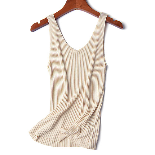 Women's Basic Casual Solid Color Vest Sleeveless Sweater Cardigans V Neck caramel Brick red Sky Blue
Women's Basic Casual Solid Color Vest Sleeveless Sweater Cardigans V Neck caramel Brick red Sky Blue