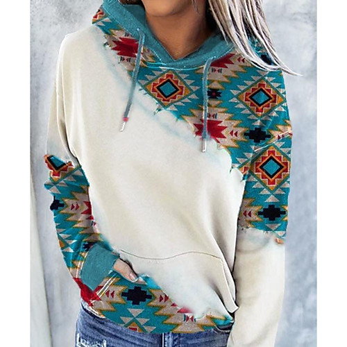 Women's Hoodie Pullover Color Block Leopard Feather Front Pocket Print Daily Going out 3D Print Casual Streetwear Hoodies Sweatshirts Camel Green White
Women's Hoodie Pullover Color Block Leopard Feather Front Pocket Print Daily Going out 3D Print Casual Streetwear Hoodies Sweatshirts Camel Green White