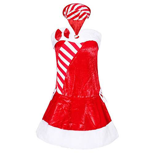 Santa Suit Movie / TV Theme Costumes Flapper Dress Adults' Women's Christmas Christmas Festival Christmas Festival / Holiday Terylene Red Women's Easy Carnival Costumes Solid Color / Socks / Hat
Santa Suit Movie / TV Theme Costumes Flapper Dress Adults' Women's Christmas Christmas Festival Christmas Festival / Holiday Terylene Red Women's Easy Carnival Costumes Solid Color / Socks / Hat