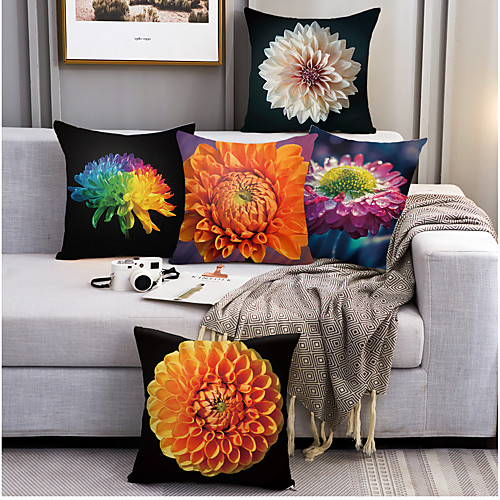 Flower Portrait Double Side Cushion Cover 5PC Soft Decorative Square Throw Pillow Cover Cushion Case Pillowcase for Bedroom Livingroom Superior Quality Machine Washable Outdoor Cushion for Sofa Couch Bed Chair
Flower Portrait Double Side Cushion Cover 5PC Soft Decorative Square Throw Pillow Cover Cushion Case Pillowcase for Bedroom Livingroom Superior Quality Machine Washable Outdoor Cushion for Sofa Couch Bed Chair
