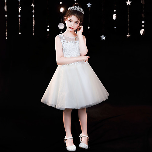 A-Line Knee Length Flower Girl Dresses Party Chiffon Sleeveless Jewel Neck with Bow(s)
A-Line Knee Length Flower Girl Dresses Party Chiffon Sleeveless Jewel Neck with Bow(s)