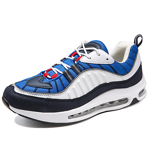 Men's Trainers Athletic Shoes Sporty Look Sporty Casual Athletic Daily Running Shoes Walking Shoes PU Non-slipping Red Blue Black Color Block Fall Spring 
Men's Trainers Athletic Shoes Sporty Look Sporty Casual Athletic Daily Running Shoes Walking Shoes PU Non-slipping Red Blue Black Color Block Fall Spring