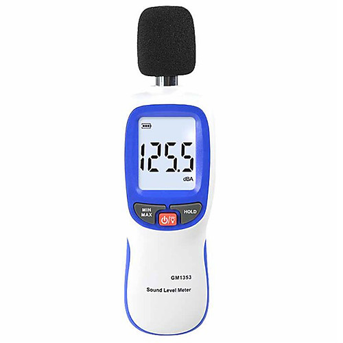 GM1353 Noise Meter Sound Level Meter/Digital Decibel Meter/Bluetooth Industrial Environment Noise Tester
GM1353 Noise Meter Sound Level Meter/Digital Decibel Meter/Bluetooth Industrial Environment Noise Tester