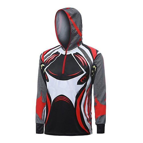 CAWANFLY Men's Hoodie Jacket Fishing Jacket Outdoor Long Sleeve UPF50 UV Protection Quick Dry Waterproof Zipper Lightweight Jacket Top Autumn / Fall Spring Summer Athleisure Fishing Camping & Hiking
CAWANFLY Men's Hoodie Jacket Fishing Jacket Outdoor Long Sleeve UPF50 UV Protection Quick Dry Waterproof Zipper Lightweight Jacket Top Autumn / Fall Spring Summer Athleisure Fishing Camping & Hiking