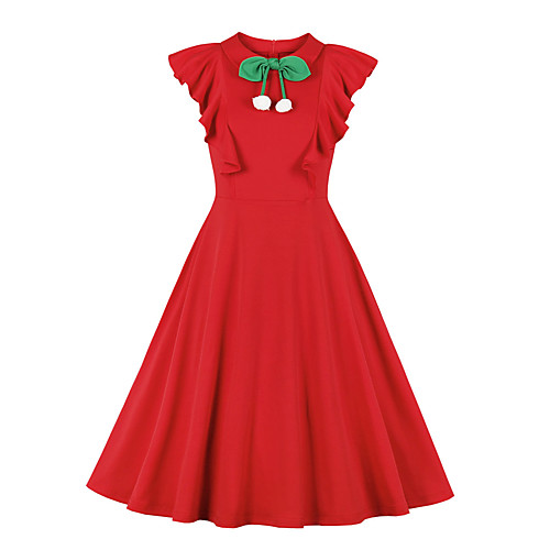 Women's A Line Dress Midi Dress Red Sleeveless Solid Color Summer Vintage 2021 S M L XL XXL
Women's A Line Dress Midi Dress Red Sleeveless Solid Color Summer Vintage 2021 S M L XL XXL