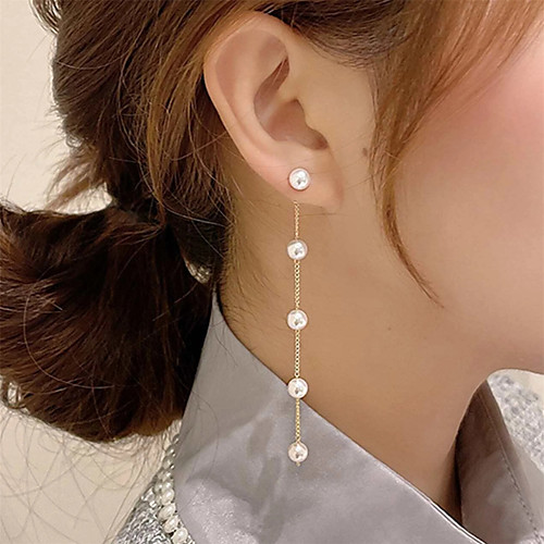 Women's Drop Earrings Earrings Classic Wedding Luxury Fashion Korean Sweet Imitation Pearl Earrings Jewelry Gold For Party Evening Formal Beach Promise Festival 1 Pair
Women's Drop Earrings Earrings Classic Wedding Luxury Fashion Korean Sweet Imitation Pearl Earrings Jewelry Gold For Party Evening Formal Beach Promise Festival 1 Pair