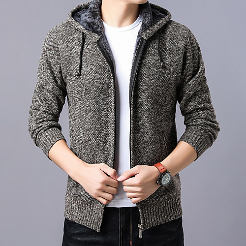 Men's Stylish Vintage Style Knitted Camouflage Cardigan Long Sleeve Sweater Cardigans Hooded Fall Winter Blue Wine Gray
Men's Stylish Vintage Style Knitted Camouflage Cardigan Long Sleeve Sweater Cardigans Hooded Fall Winter Blue Wine Gray