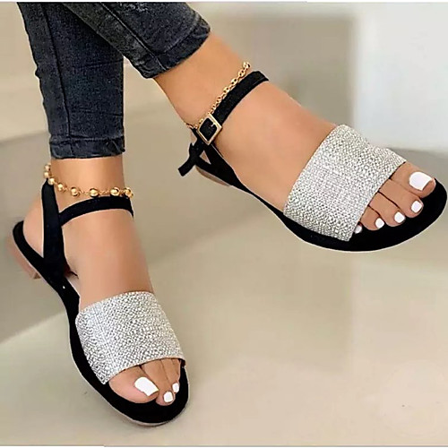 Women's Sandals Flat Heel Round Toe PU Solid Colored Light Brown Black Beige
Women's Sandals Flat Heel Round Toe PU Solid Colored Light Brown Black Beige