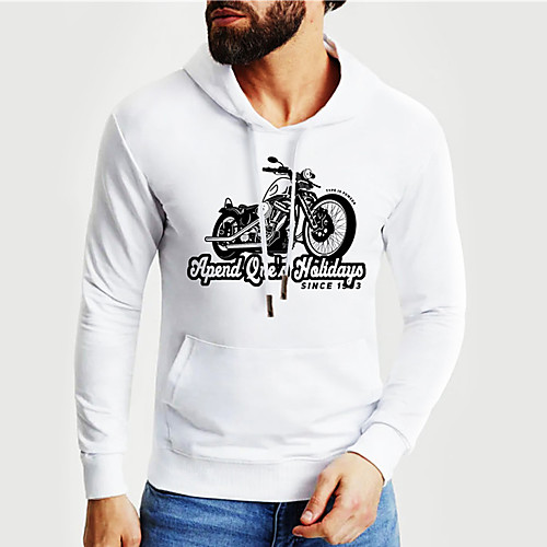 Men's Unisex Hoodie Graphic Prints Motorcycle Print Casual Daily Hot Stamping Basic Designer Hoodies Sweatshirts White
Men's Unisex Hoodie Graphic Prints Motorcycle Print Casual Daily Hot Stamping Basic Designer Hoodies Sweatshirts White