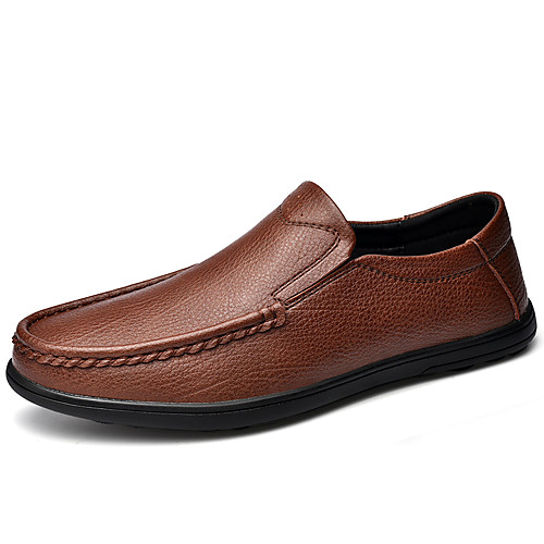 Men's Loafers & Slip-Ons Comfort Loafers British Style Plaid Shoes Crib Shoes Casual Daily Leather Non-slipping Wear Proof Black Brown Fall Spring
Men's Loafers & Slip-Ons Comfort Loafers British Style Plaid Shoes Crib Shoes Casual Daily Leather Non-slipping Wear Proof Black Brown Fall Spring