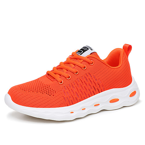 Women's Trainers Athletic Shoes Flat Heel Round Toe Booties Ankle Boots Daily Work Tissage Volant Solid Colored Orange White Black 
Women's Trainers Athletic Shoes Flat Heel Round Toe Booties Ankle Boots Daily Work Tissage Volant Solid Colored Orange White Black
