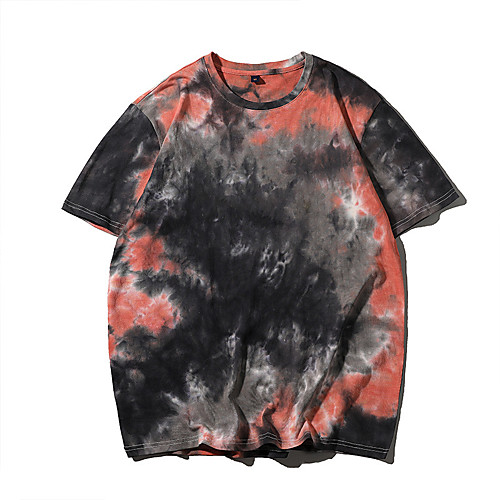 Women's Painting T shirt Tie Dye Print Round Neck Basic Tops Oversized 100% Cotton Black
Women's Painting T shirt Tie Dye Print Round Neck Basic Tops Oversized 100% Cotton Black