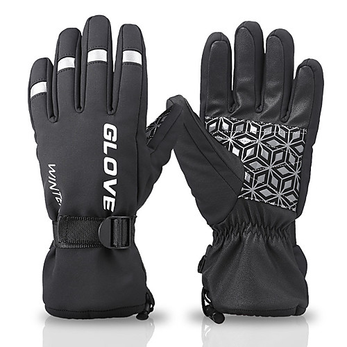 Winter Bike Gloves / Cycling Gloves Touch Gloves Reflective Waterproof Warm Quick Dry Full Finger Gloves Sports Gloves Black for Adults' Outdoor Exercise Cycling / Bike
Winter Bike Gloves / Cycling Gloves Touch Gloves Reflective Waterproof Warm Quick Dry Full Finger Gloves Sports Gloves Black for Adults' Outdoor Exercise Cycling / Bike