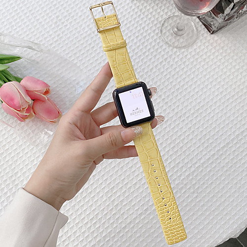 Smart Watch Band for Apple iWatch 1 pcs Classic Buckle Business Band PU Leather Replacement Wrist Strap for Apple Watch Series SE / 6/5/4/3/2/1
Smart Watch Band for Apple iWatch 1 pcs Classic Buckle Business Band PU Leather Replacement Wrist Strap for Apple Watch Series SE / 6/5/4/3/2/1