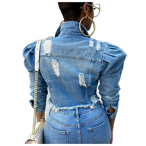 new european and american plus size women's clothing, color stitching short jacket, women's fashion trendy denim jacket
new european and american plus size women's clothing, color stitching short jacket, women's fashion trendy denim jacket