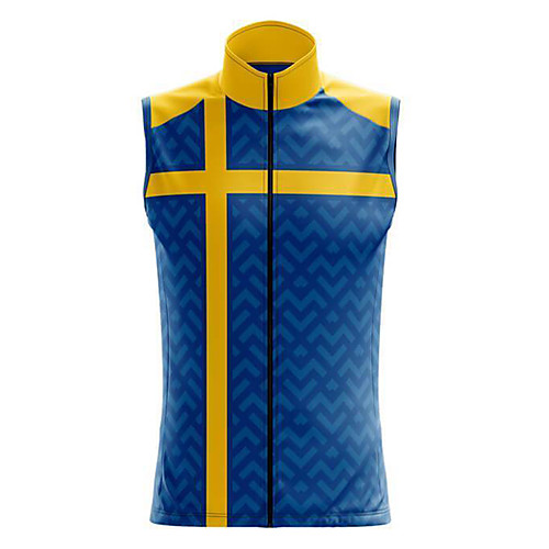 21Grams Women's Sleeveless Cycling Jersey Summer Spandex BlueYellow Sweden Bike Top Mountain Bike MTB Road Bike Cycling Quick Dry Moisture Wicking Sports Clothing Apparel / Stretchy / Athleisure
21Grams Women's Sleeveless Cycling Jersey Summer Spandex BlueYellow Sweden Bike Top Mountain Bike MTB Road Bike Cycling Quick Dry Moisture Wicking Sports Clothing Apparel / Stretchy / Athleisure