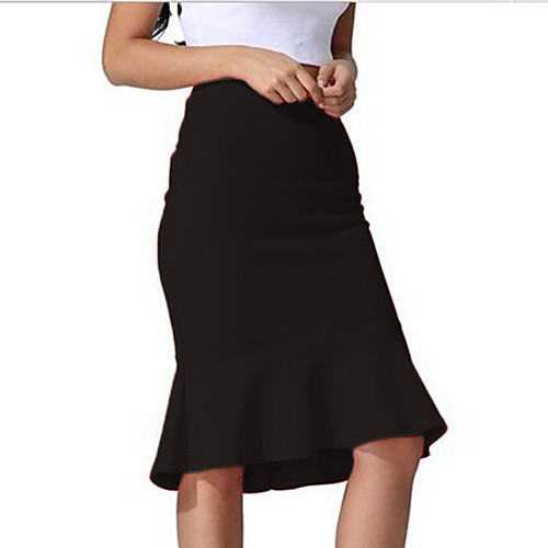 Women's Vacation Casual / Daily Casual Streetwear Capris Skirts Solid Colored Ruffle Blue Black Red
Women's Vacation Casual / Daily Casual Streetwear Capris Skirts Solid Colored Ruffle Blue Black Red