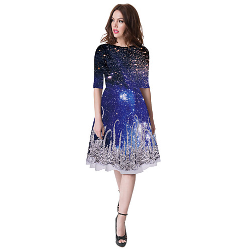 Santa Suit Flapper Dress Dress Adults' Women's Cute Christmas New Year Christmas New Year Festival / Holiday Terylene Blue Women's Easy Carnival Costumes sky
Santa Suit Flapper Dress Dress Adults' Women's Cute Christmas New Year Christmas New Year Festival / Holiday Terylene Blue Women's Easy Carnival Costumes sky