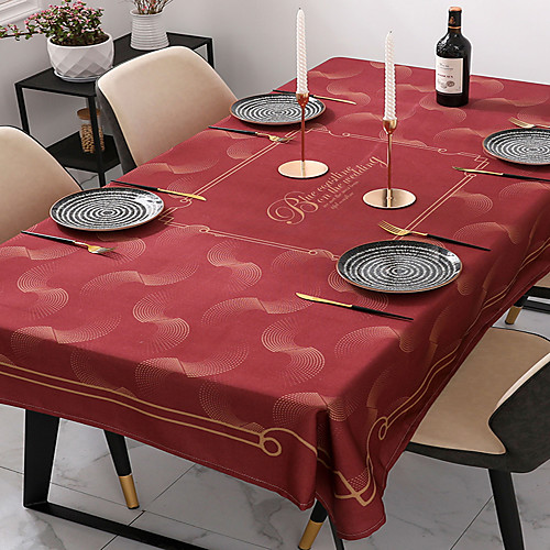 Dust-Proof Table Cloth Linens European Style Printing Table Cover Carmine Table Decorations for Dining Table Cocktail Party
Dust-Proof Table Cloth Linens European Style Printing Table Cover Carmine Table Decorations for Dining Table Cocktail Party