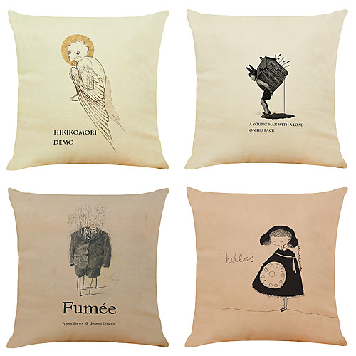 Double Side Cushion Cover 4PC Soft Decorative Square Throw Pillow Cover Cushion Case Pillowcase for Bedroom Livingroom Superior Quality Machine Washable Outdoor Cushion for Sofa Couch Bed Chair
Double Side Cushion Cover 4PC Soft Decorative Square Throw Pillow Cover Cushion Case Pillowcase for Bedroom Livingroom Superior Quality Machine Washable Outdoor Cushion for Sofa Couch Bed Chair
