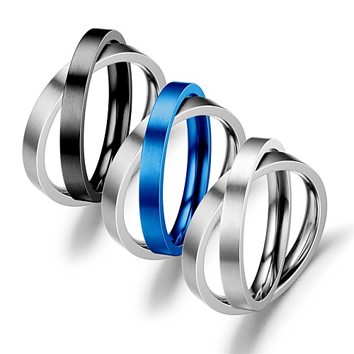 Ring Two tone Blue Silver Black Stainless Steel Titanium Steel Stylish Simple Unique Design 1pc 6 7 8 9 10
Ring Two tone Blue Silver Black Stainless Steel Titanium Steel Stylish Simple Unique Design 1pc 6 7 8 9 10