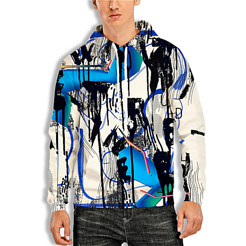 Men's Pullover Hoodie Sweatshirt Abstract Graphic Prints Print Daily Sports 3D Print 3D Print Casual Hoodies Sweatshirts Blue
Men's Pullover Hoodie Sweatshirt Abstract Graphic Prints Print Daily Sports 3D Print 3D Print Casual Hoodies Sweatshirts Blue