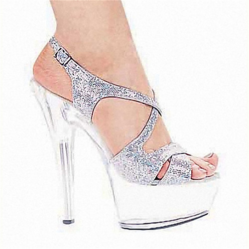 Women's Unisex Sandals Pumps Round Toe Closed Toe Wedding Sandals Daily Beach PU Solid Colored Silver
Women's Unisex Sandals Pumps Round Toe Closed Toe Wedding Sandals Daily Beach PU Solid Colored Silver