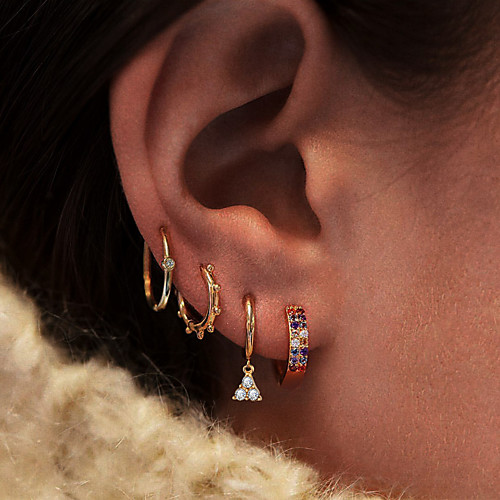 Hoop Earrings Set Earrings Geometrical Stylish Simple Elegant Holiday Modern Earrings Jewelry Gold For Prom Date Birthday Festival 1 Pair
Hoop Earrings Set Earrings Geometrical Stylish Simple Elegant Holiday Modern Earrings Jewelry Gold For Prom Date Birthday Festival 1 Pair