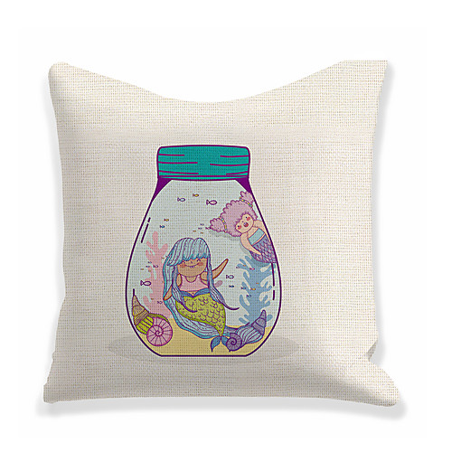 Mermaid Double Side Cushion Cover 1PC Soft Decorative Square Throw Pillow Cover Cushion Case Pillowcase for Bedroom Livingroom Superior Quality Machine Washable Outdoor Cushion for Sofa Couch Bed Chair
Mermaid Double Side Cushion Cover 1PC Soft Decorative Square Throw Pillow Cover Cushion Case Pillowcase for Bedroom Livingroom Superior Quality Machine Washable Outdoor Cushion for Sofa Couch Bed Chair