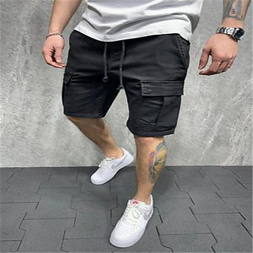 Men's Casual Casual Daily Shorts Tactical Cargo Pants Solid Color Knee Length Khaki Light gray Black Red
Men's Casual Casual Daily Shorts Tactical Cargo Pants Solid Color Knee Length Khaki Light gray Black Red