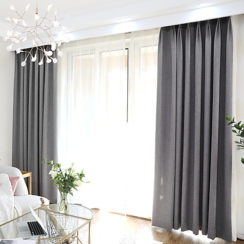 Two Panel Modern Minimalist Style Solid Color High Blackout Curtains For Living Room Bedroom Dining Room Thermal Insulation Curtains
Two Panel Modern Minimalist Style Solid Color High Blackout Curtains For Living Room Bedroom Dining Room Thermal Insulation Curtains