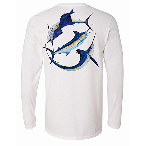 CAWANFLY Men's Fishing Shirt Outdoor Long Sleeve UPF50 UV Protection Quick Dry Lightweight Breathable Top Autumn / Fall Spring Summer Athleisure Fishing Camping & Hiking White / Micro-elastic
CAWANFLY Men's Fishing Shirt Outdoor Long Sleeve UPF50 UV Protection Quick Dry Lightweight Breathable Top Autumn / Fall Spring Summer Athleisure Fishing Camping & Hiking White / Micro-elastic