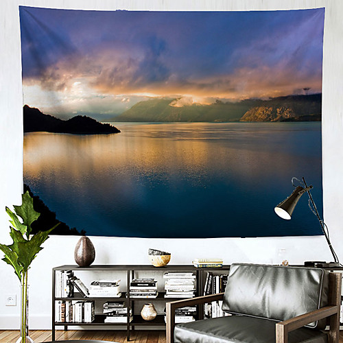 Landscape Wall Tapestry Art Decor Blanket Curtain Hanging Home Bedroom Living Room Decoration Polyester 
Landscape Wall Tapestry Art Decor Blanket Curtain Hanging Home Bedroom Living Room Decoration Polyester