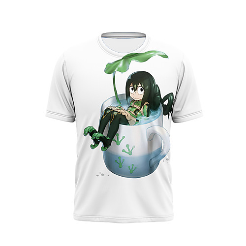 Inspired by My Hero Academia / Boku No Hero Cosplay Anime Cartoon 100% Polyester Print 3D Harajuku Graphic T-shirt For Women's / Men's
Inspired by My Hero Academia / Boku No Hero Cosplay Anime Cartoon 100% Polyester Print 3D Harajuku Graphic T-shirt For Women's / Men's