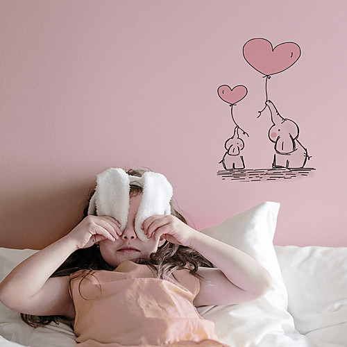 Children's Room Cartoon Self-adhesive Wall Stickers Two Little Elephant Pattern Bedroom Waterproof Cute Stickers
Children's Room Cartoon Self-adhesive Wall Stickers Two Little Elephant Pattern Bedroom Waterproof Cute Stickers