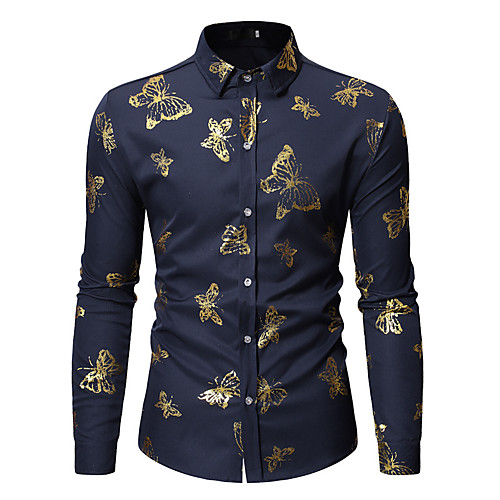 Men's Shirt Other Prints Graphic Butterfly Long Sleeve Casual Tops Casual Soft Breathable Comfortable Wine Black Navy Blue
Men's Shirt Other Prints Graphic Butterfly Long Sleeve Casual Tops Casual Soft Breathable Comfortable Wine Black Navy Blue