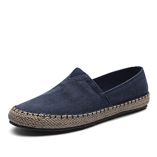 Men's Loafers & Slip-Ons Business Classic Daily Canvas Breathable Blue Khaki Black Spring Summer
Men's Loafers & Slip-Ons Business Classic Daily Canvas Breathable Blue Khaki Black Spring Summer