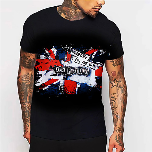 Men's Unisex Tee T shirt Shirt Hot Stamping Graphic Prints Letter Print Short Sleeve Casual Tops Cotton Basic Designer Big and Tall Black
Men's Unisex Tee T shirt Shirt Hot Stamping Graphic Prints Letter Print Short Sleeve Casual Tops Cotton Basic Designer Big and Tall Black
