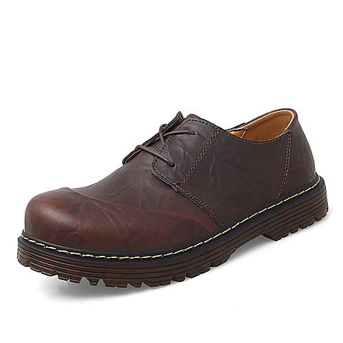 Men's Unisex Oxfords Crochet Leather Shoes Printed Oxfords Business Casual Classic Daily Party & Evening Nappa Leather Cowhide Handmade Non-slipping Height-increasing Light Brown Dark Brown Black
Men's Unisex Oxfords Crochet Leather Shoes Printed Oxfords Business Casual Classic Daily Party & Evening Nappa Leather Cowhide Handmade Non-slipping Height-increasing Light Brown Dark Brown Black