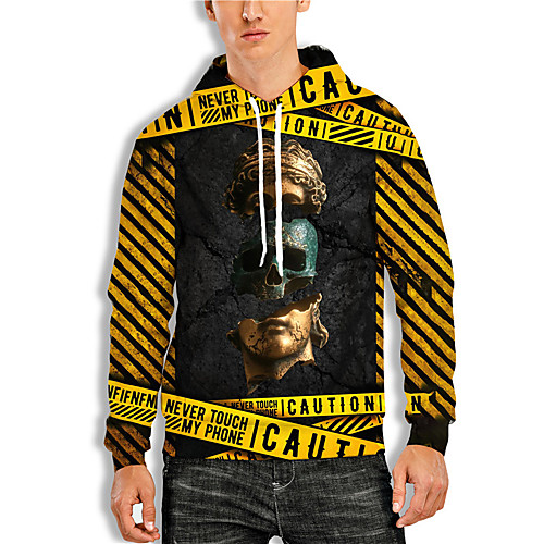 Men's Pullover Hoodie Sweatshirt Graphic Prints Sculpture Print Daily Sports 3D Print 3D Print Casual Hoodies Sweatshirts Yellow
Men's Pullover Hoodie Sweatshirt Graphic Prints Sculpture Print Daily Sports 3D Print 3D Print Casual Hoodies Sweatshirts Yellow